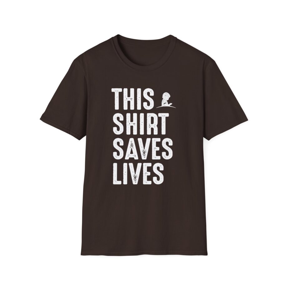 Drlupo this shirt saves lives Unisex Softstyle T-Shirt