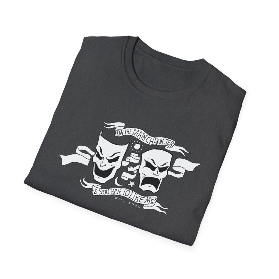 Will Wood the Main Character Unisex Softstyle T-shirt