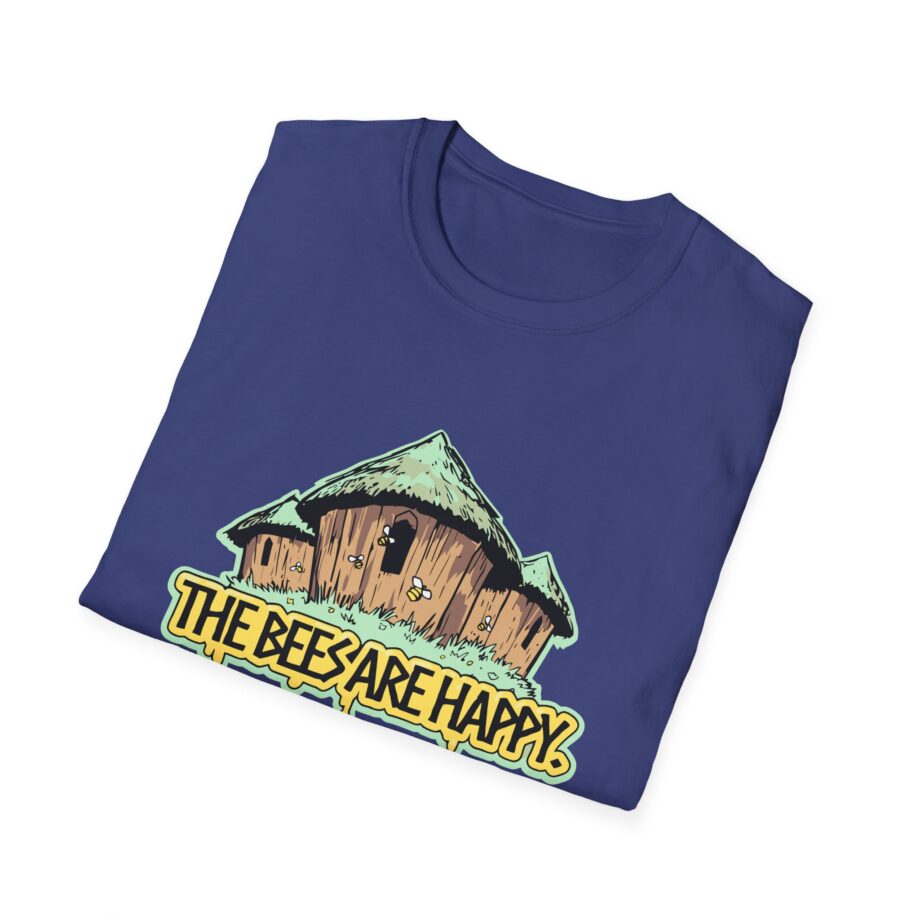 Valheim the Bees Are Happy Unisex Softstyle T-shirt