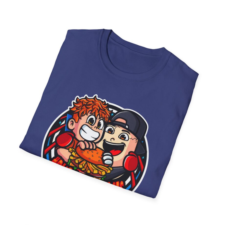 Burger Pommes eierkopf unisex softstyle t-shirt