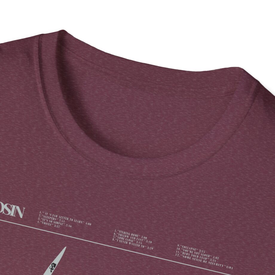 Saosin Tracklist Unisex Softstyle T-Shirt