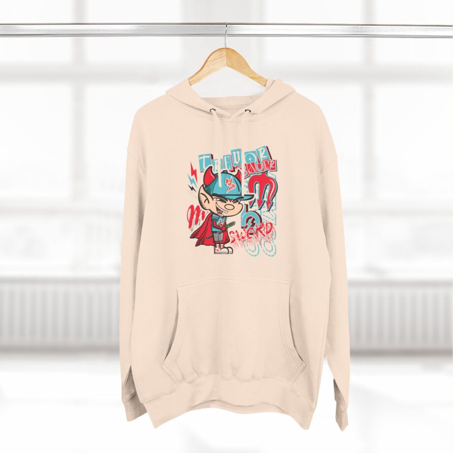 Trevor Bauer Diablo's Cartoon Three-Panel Fleece Hoodie