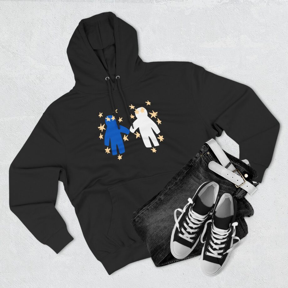Slushy Noobz  Out Of Character Three-panel Fleece Hoodie