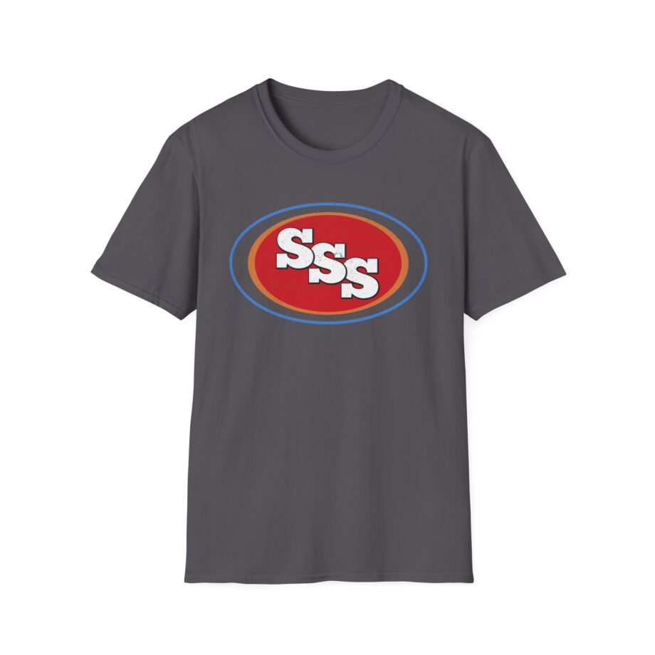 Seasick Steve Sss Oval Acid Unisex Softstyle T-Shirt