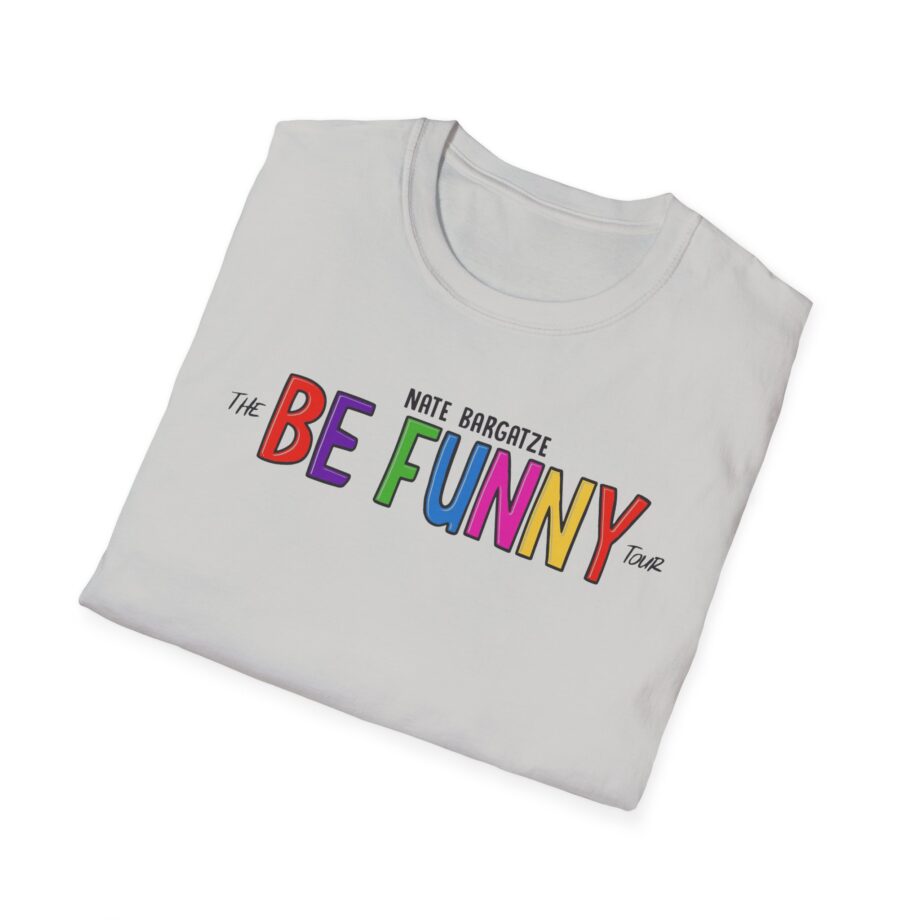Nate Bargatze the Be Funny Tour Unisex Softstyle T-Shirt