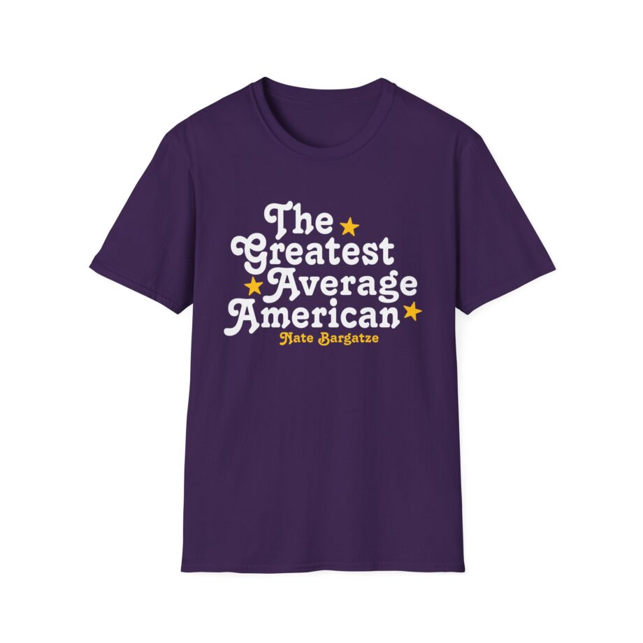 The Greatest Average American Nate Bargatze Unisex Softstyle T-Shirt