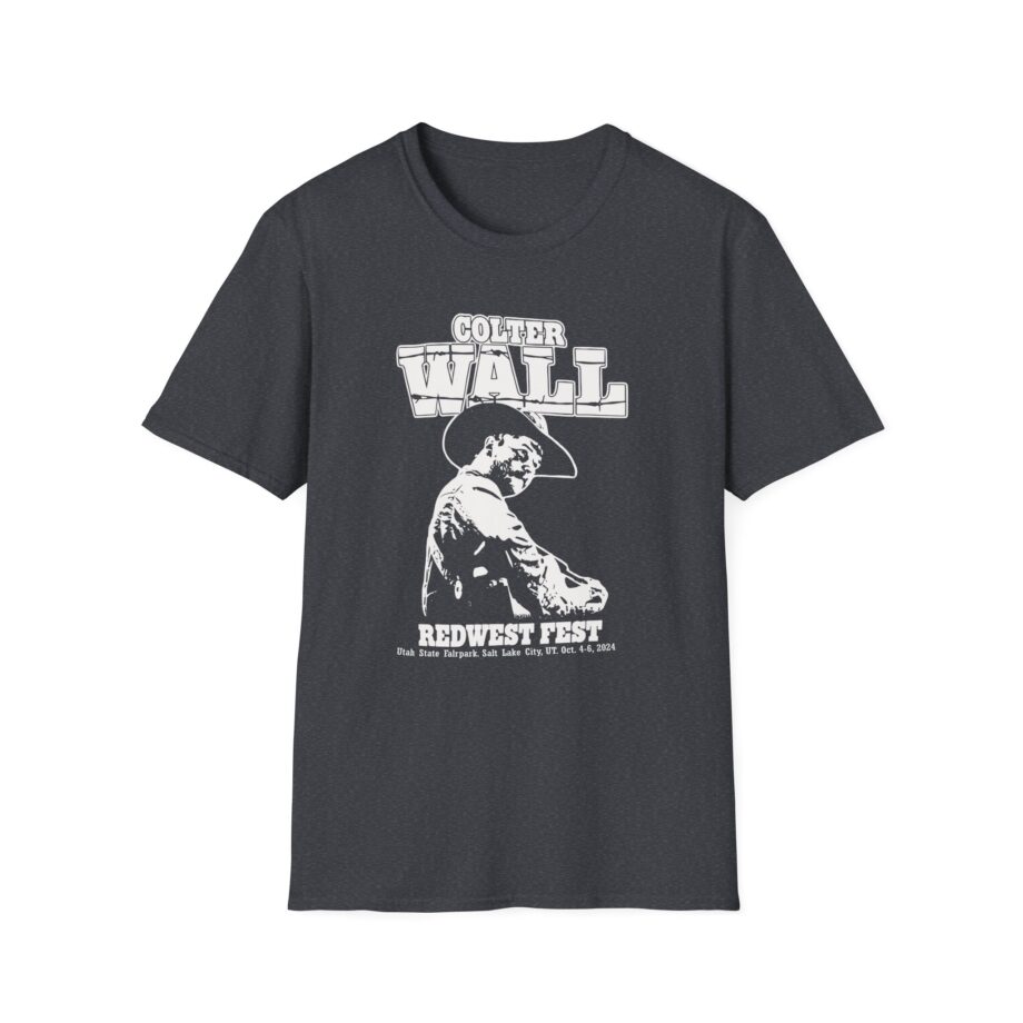 Colter Wall Redwest Fest Unisex Softstyle T-shirt