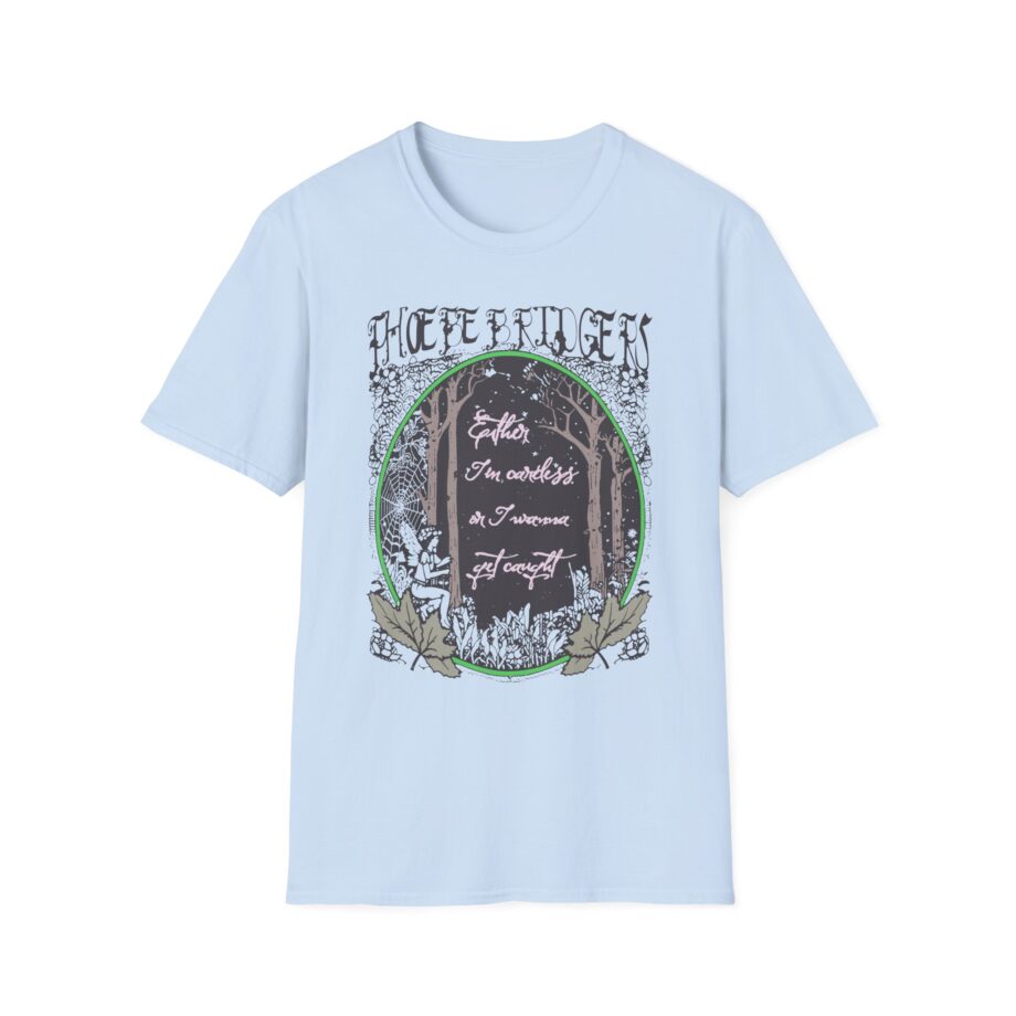 Phoebe Bridgers Ether Tin Cartels on I Wanna Get Caught Unisex Softstyle T-shirt