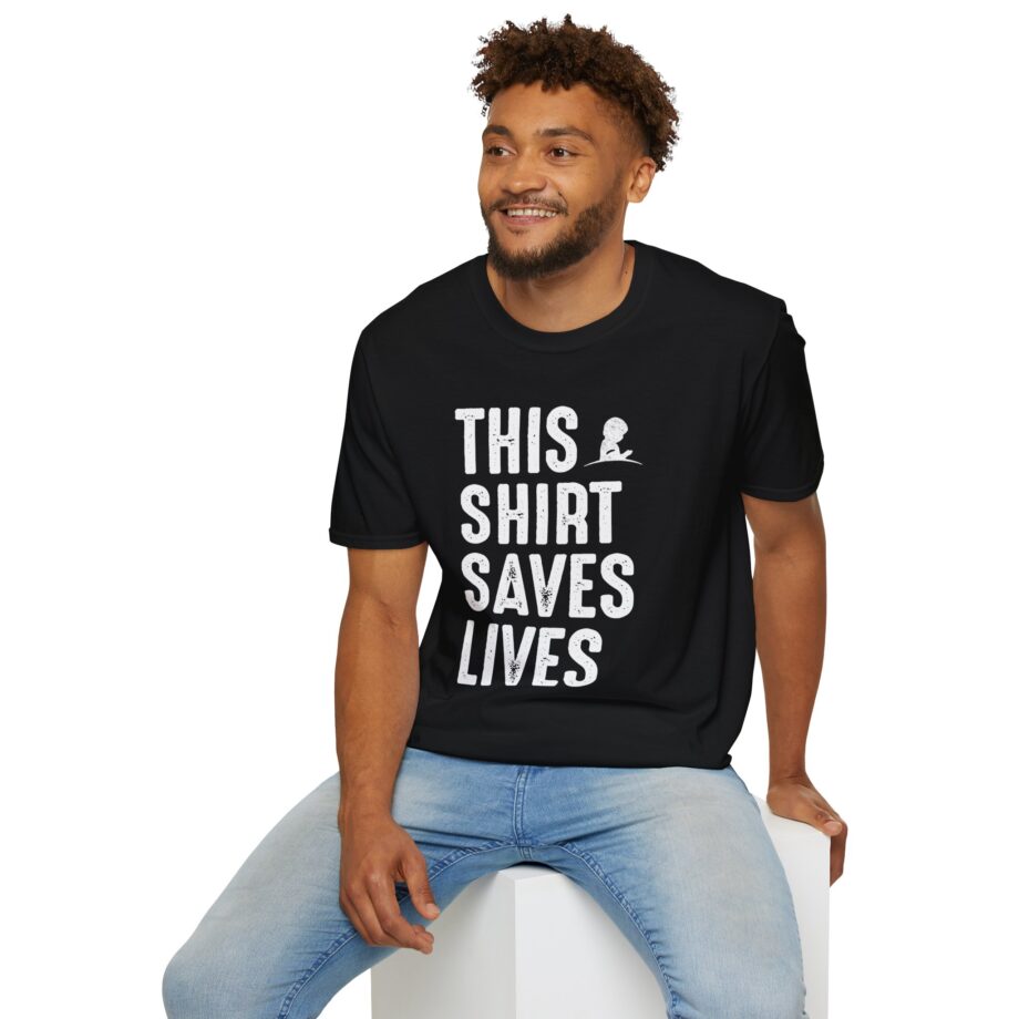 Drlupo this shirt saves lives Unisex Softstyle T-Shirt