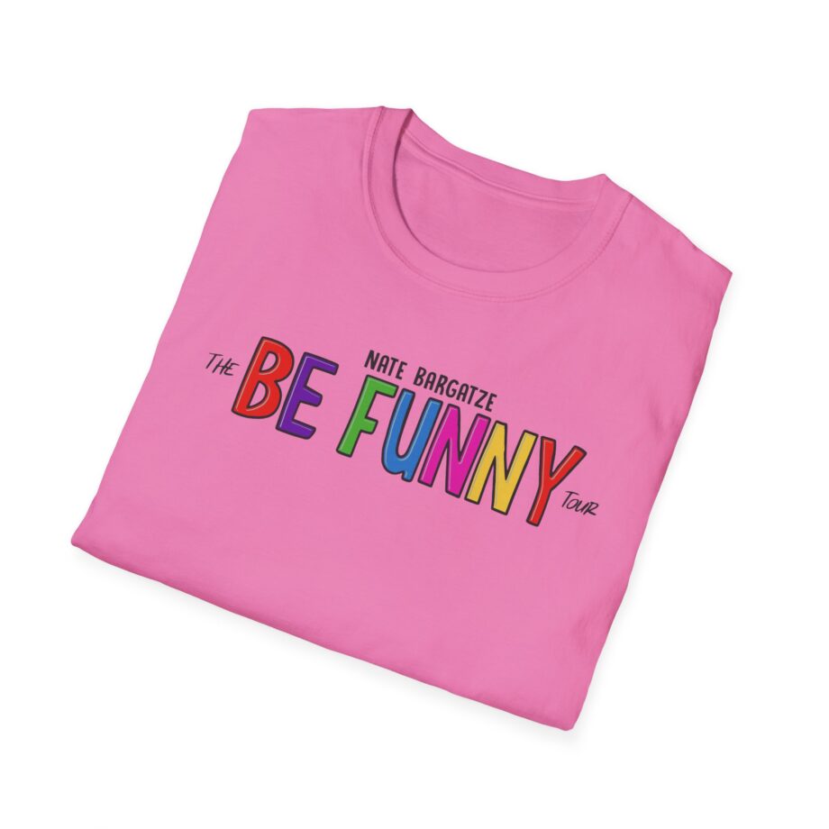 Nate Bargatze the Be Funny Tour Unisex Softstyle T-Shirt