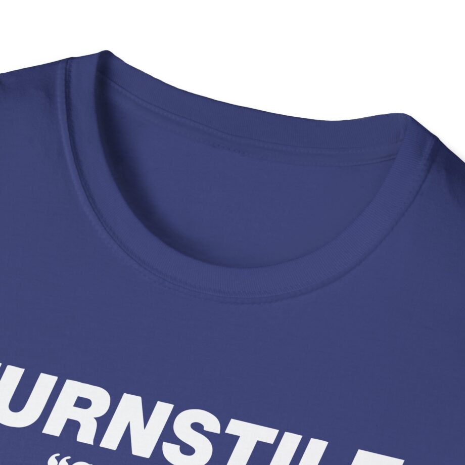Turnstile Glow on Drawing Unisex Softstyle T-shirt