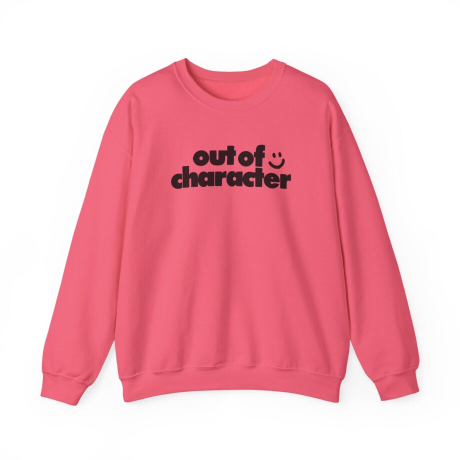 Slushy Noobz Out of Character Unisex Heavy Blend Crewneck Sweatshirt