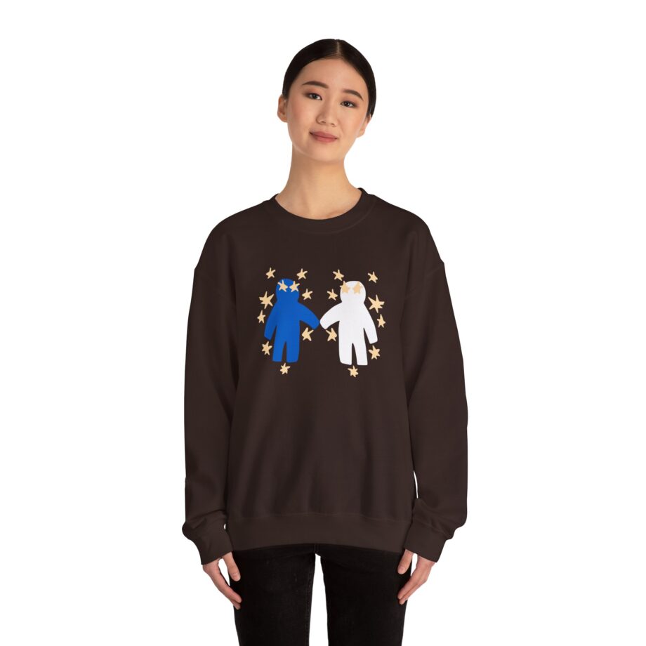 Slushy Noobz  Out Of Character Unisex Heavy Blend Crewneck Sweatshirt