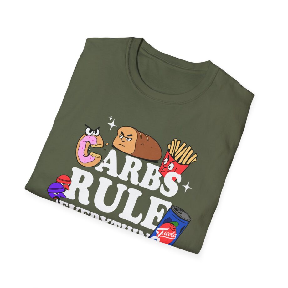 Method Man Carbs Rule Everything Around Me Unisex Softstyle T-shirt