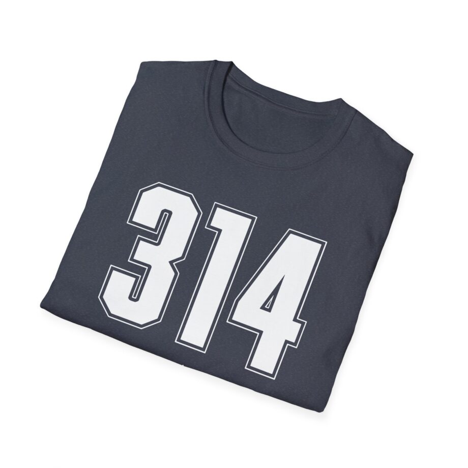 St. Louis Battlehawks Area Code Unisex Softstyle T-shirt