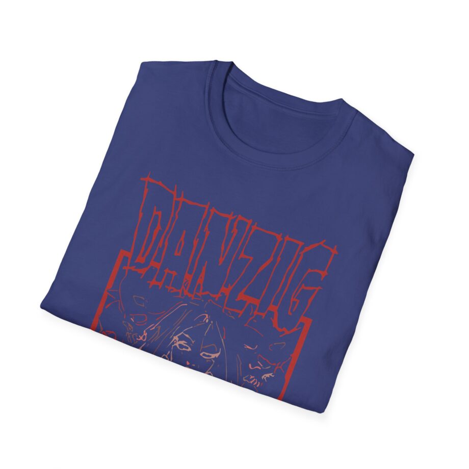 Danzig Black Laden Crown Unisex Softstyle T-shirt
