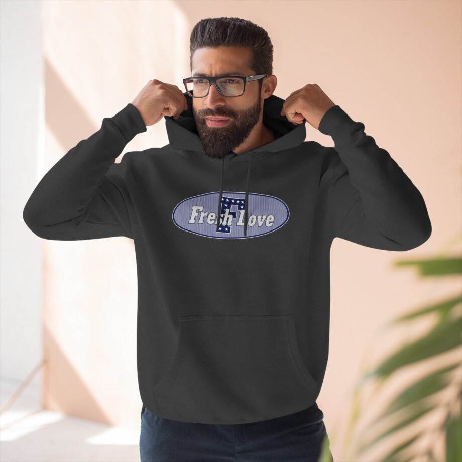 Fresh Love Three Panel Fleece Hoodie