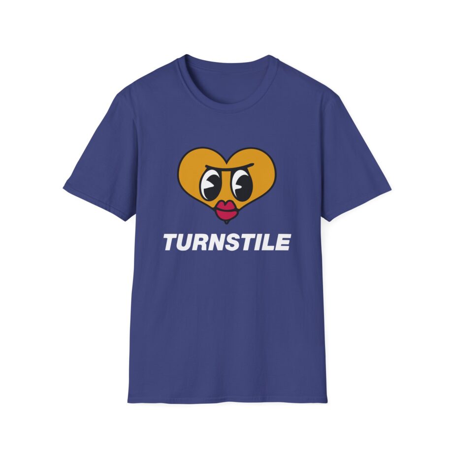Turnstile Heart Unisex Softstyle T-shirt