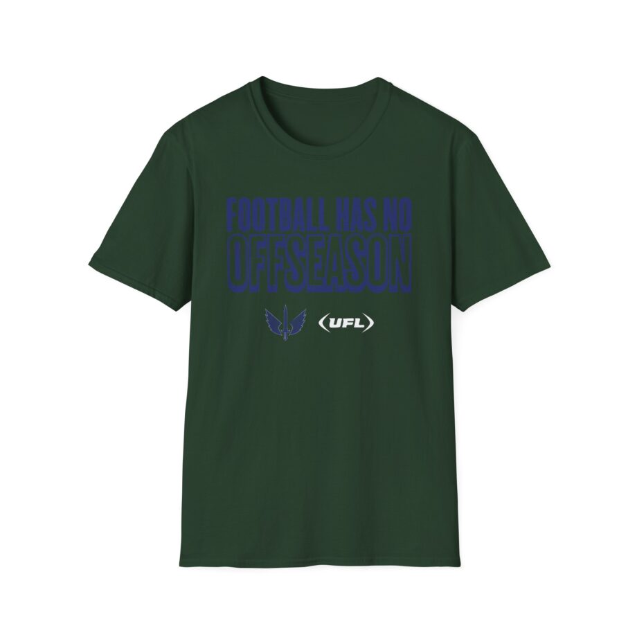 St. Louis Battlehawks Football Has No Offseason Unisex Softstyle T-Shirt