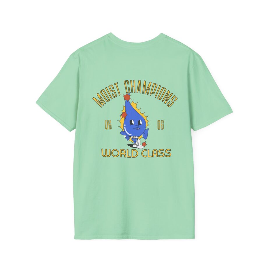 Moistcr1tikal Retro Basketball Unisex Softstyle T-shirt
