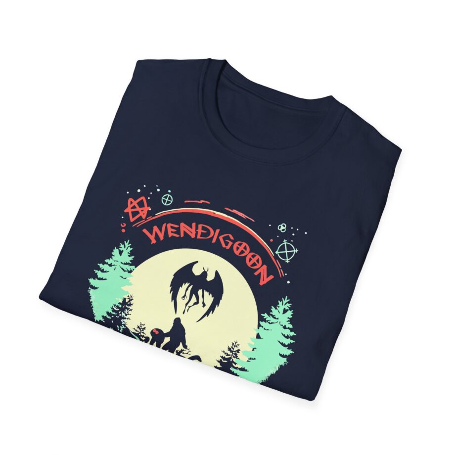 Wendigoon Cryptids on Tour Unisex Softstyle Tee