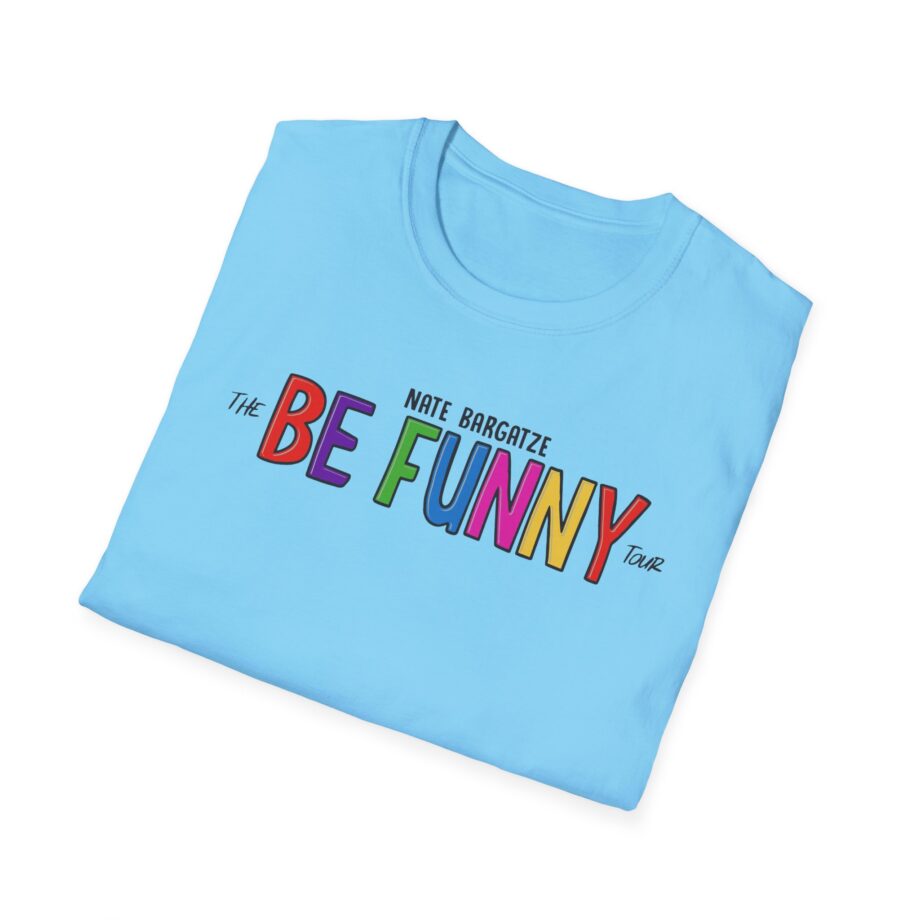Nate Bargatze the Be Funny Tour Unisex Softstyle T-Shirt