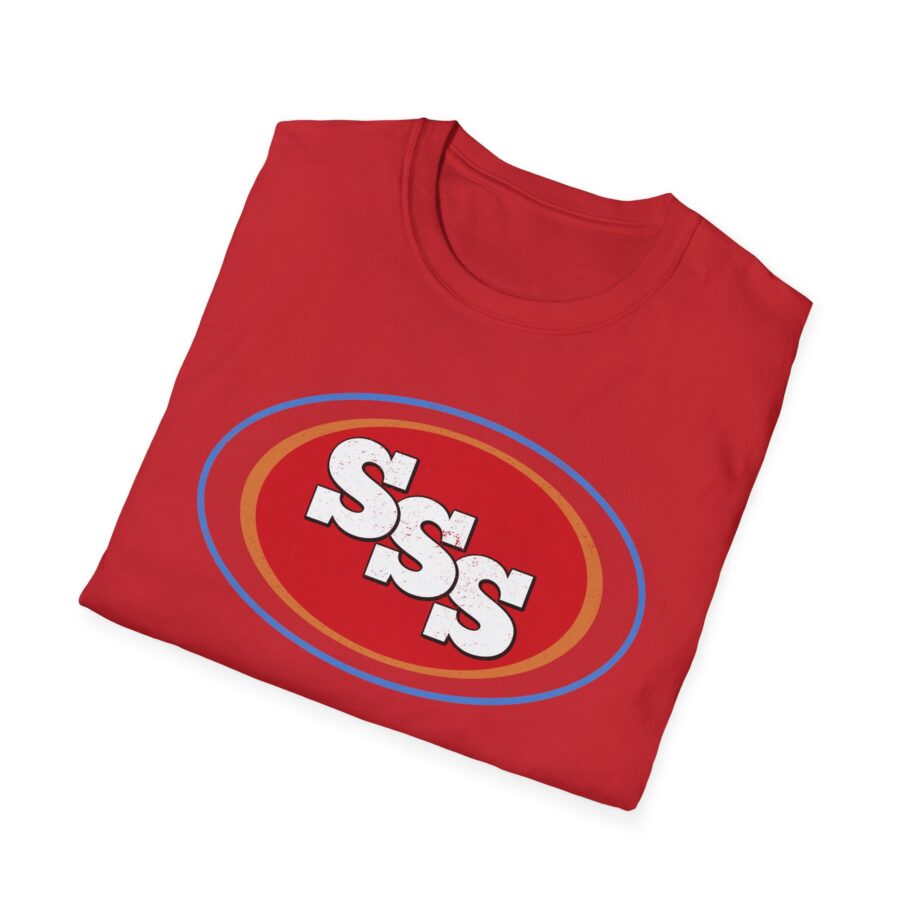 Seasick Steve Sss Oval Acid Unisex Softstyle T-Shirt
