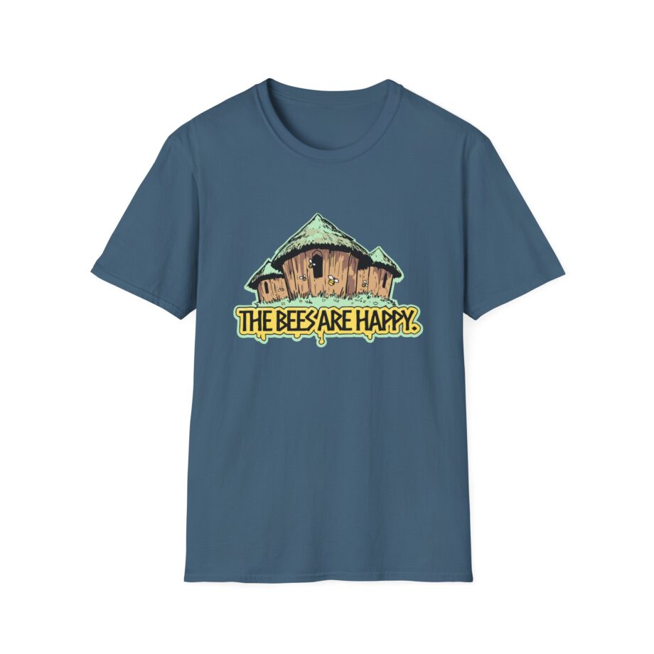 Valheim the Bees Are Happy Unisex Softstyle T-shirt
