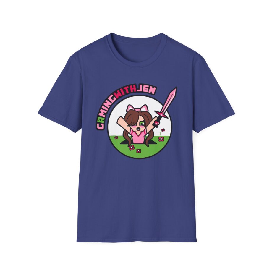 Popularmmos Gaming With Jen Unisex Softstyle T-shirt