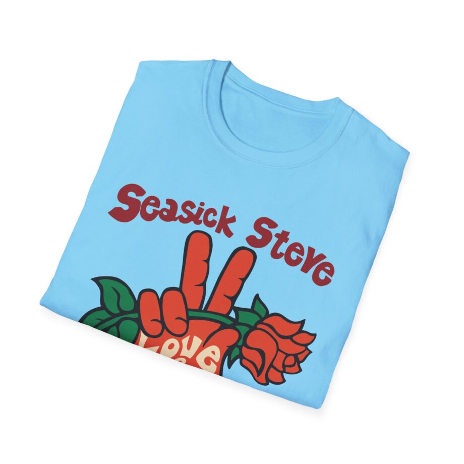 Seasick Steve Love & Peace Unisex Softstyle T-Shirt