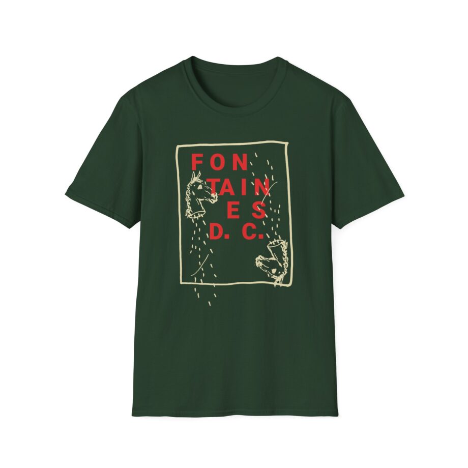 Fontaines Horse Head Unisex Softstyle T-Shirt