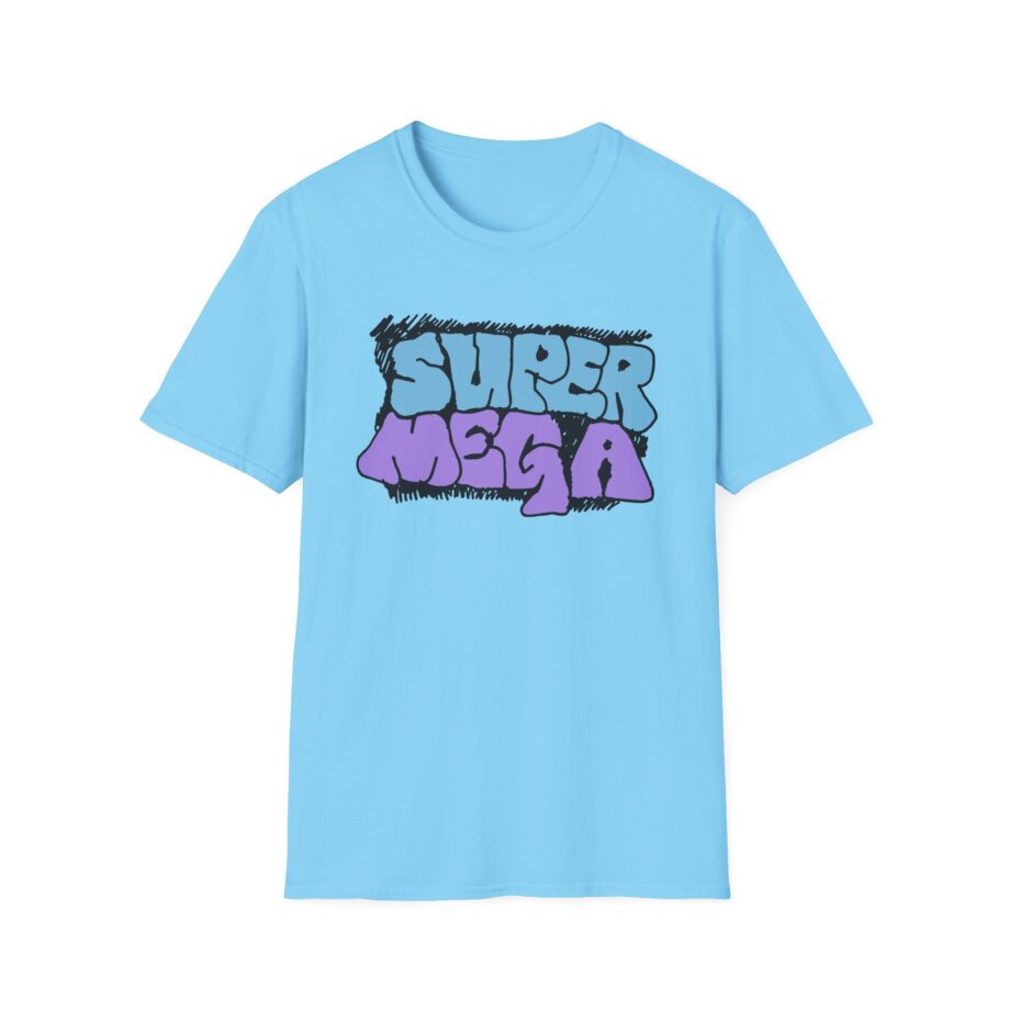 Supermega Funny Brothers Doodle  Unisex Softstyle T-shirt