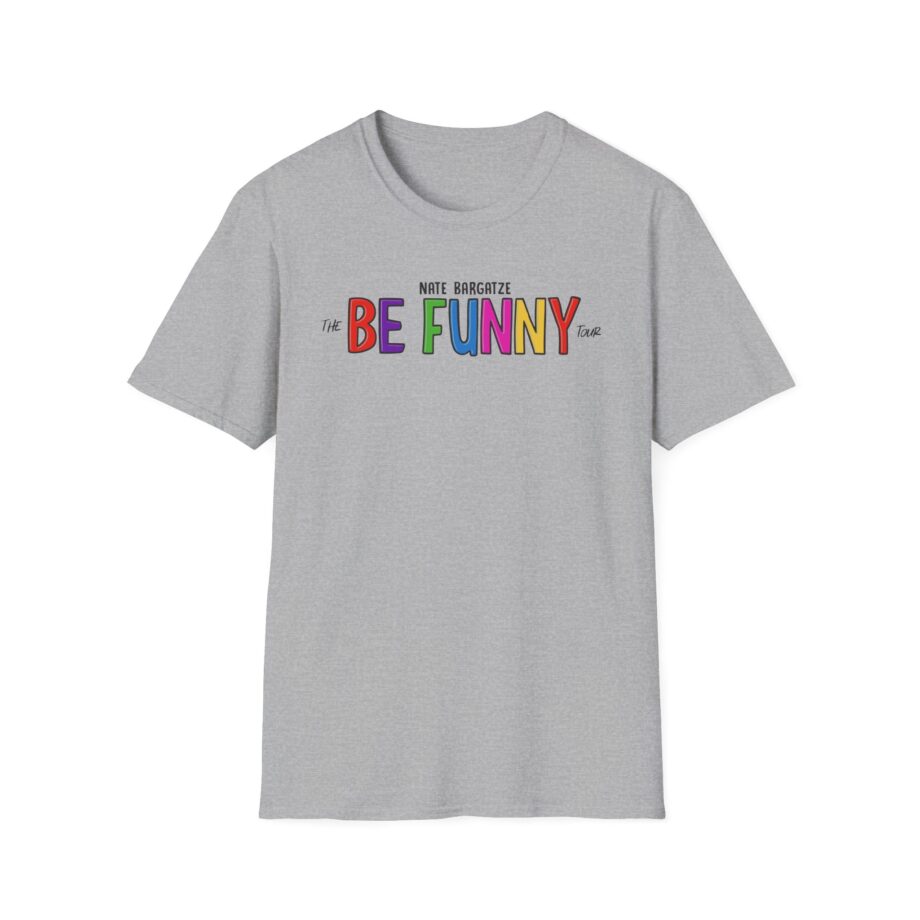Nate Bargatze the Be Funny Tour Unisex Softstyle T-Shirt