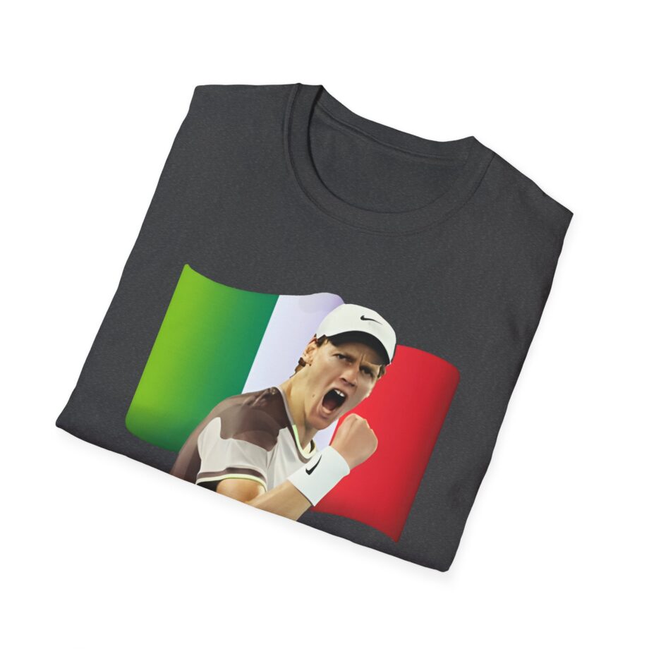 Jannik Sinner Italian Tennis Star Fan Unisex Softstyle T-Shirt
