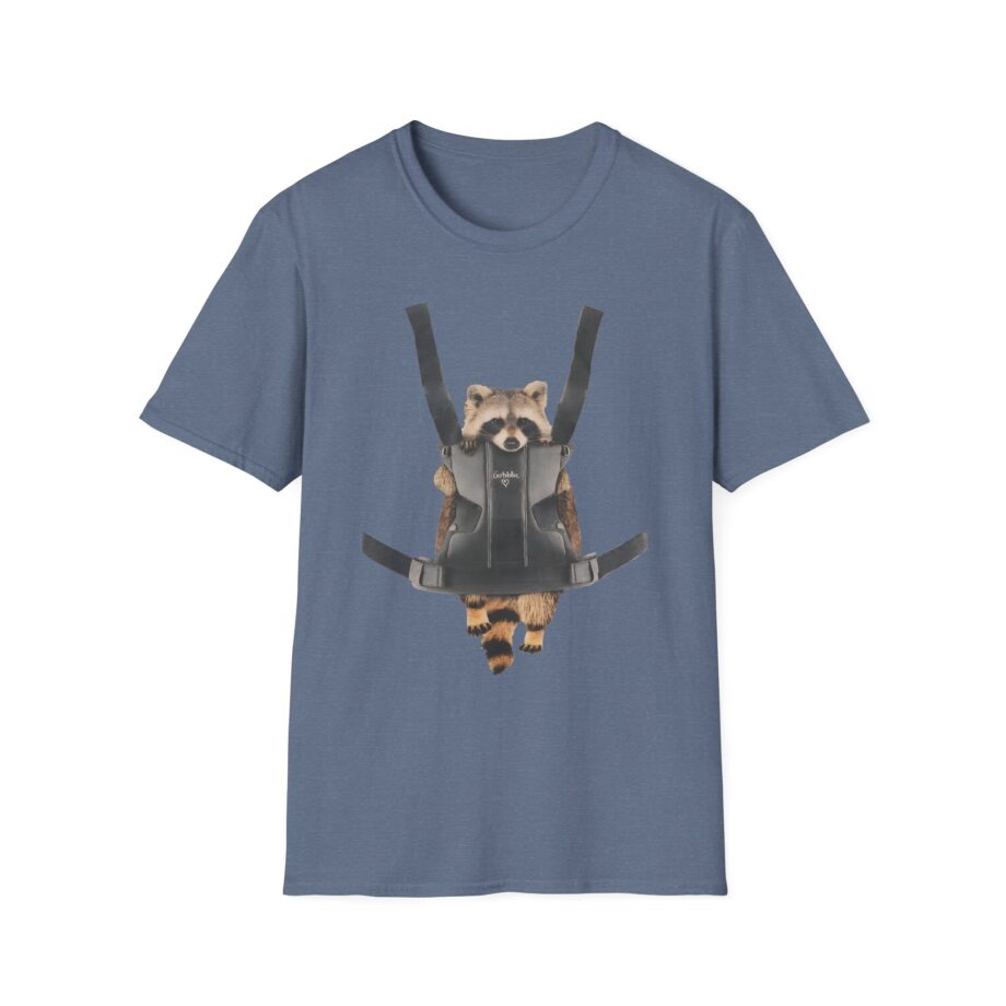 William Osman Raccoon Unisex Softstyle T-Shirt