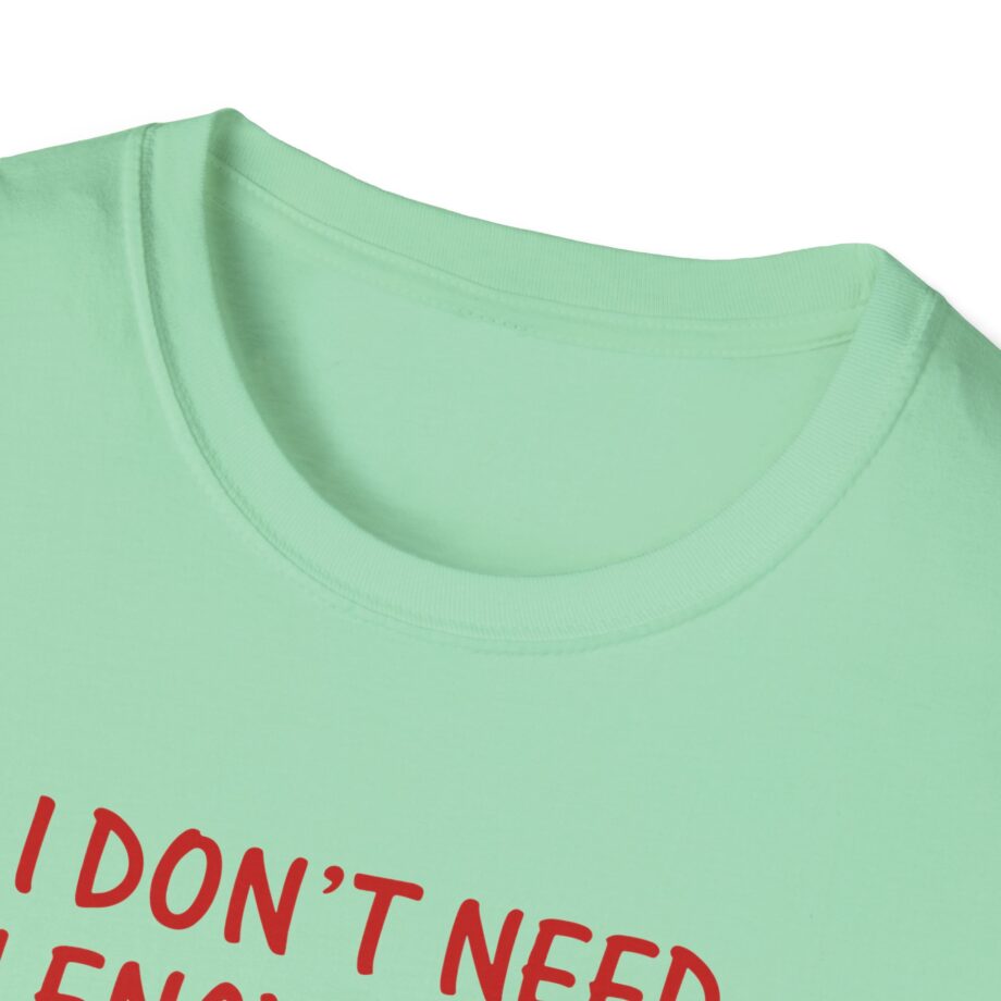 Slushy Noobz I Don’t Need An Encyclopedia My Wife Knows It All Unisex Softstyle T-shirt