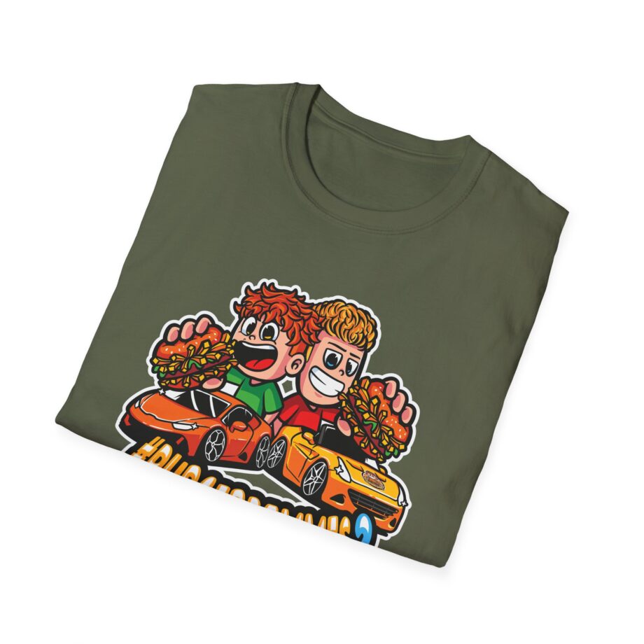 Burger Pommes  Unisex Softstyle T-Shirt