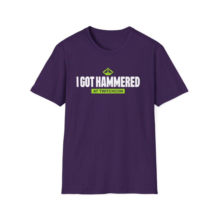 Esfand I Got Hammered at Twitchcon  Unisex Softstyle T-shirt