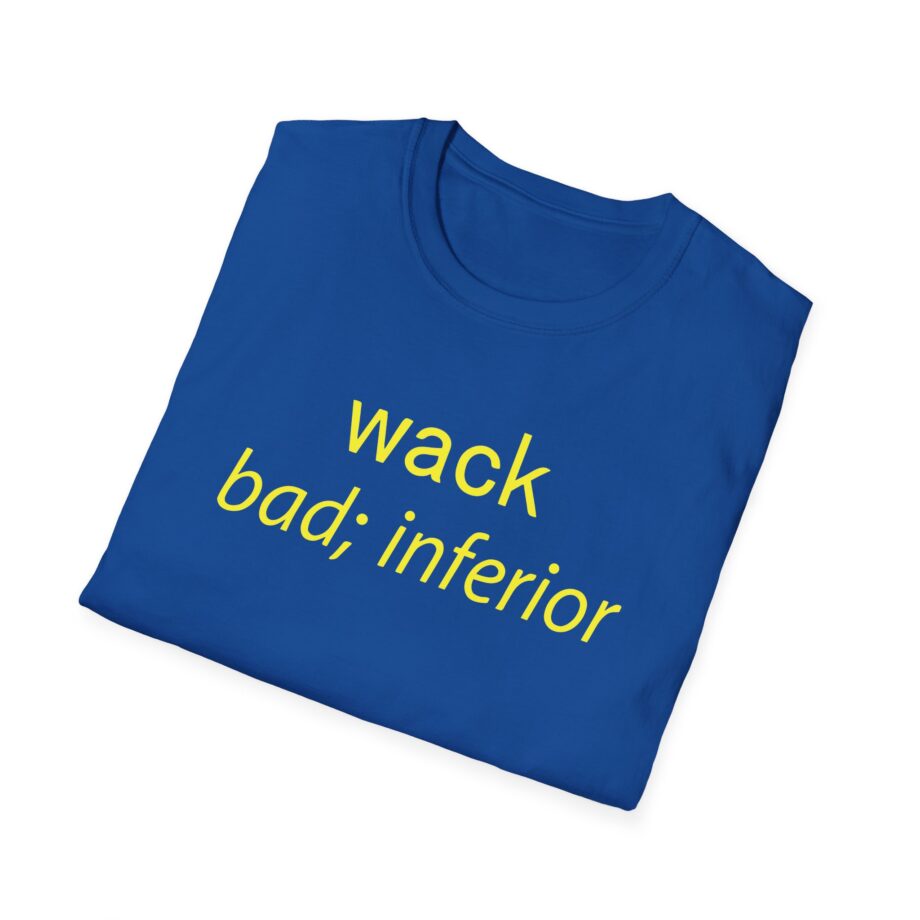 Tierra Whack Wack Bad Inferior Unisex Softstyle T-shirt