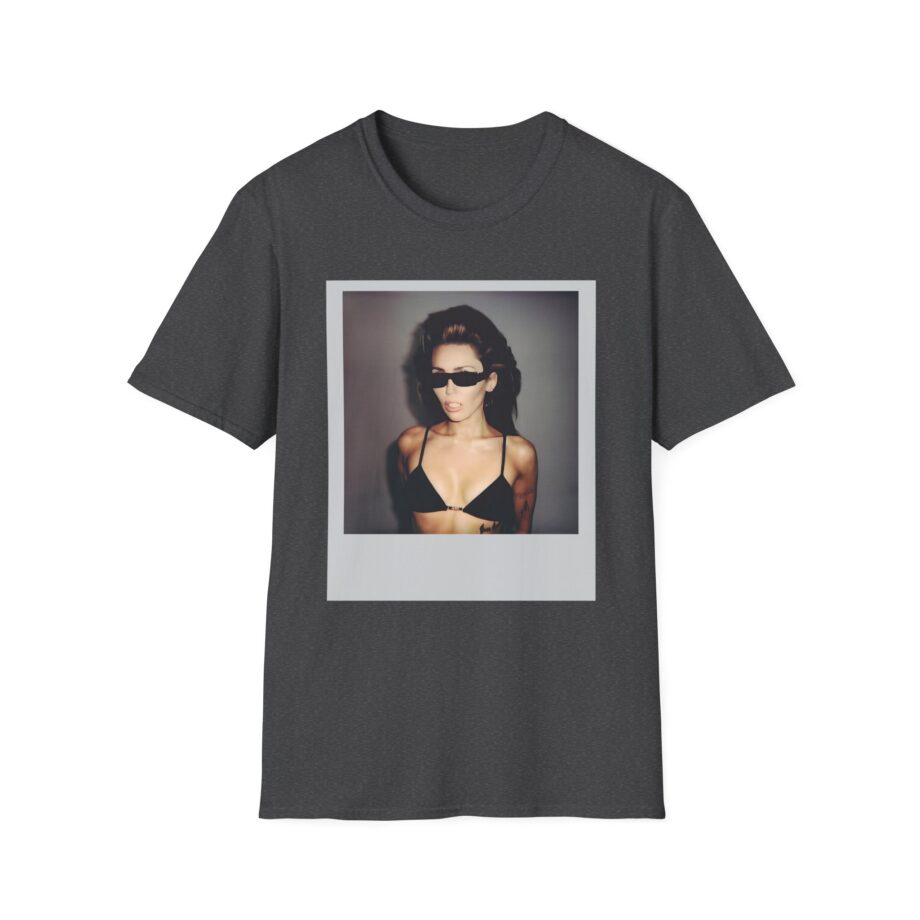 Miley Cyrus Polaroid Photo Unisex Softstyle T-Shirt