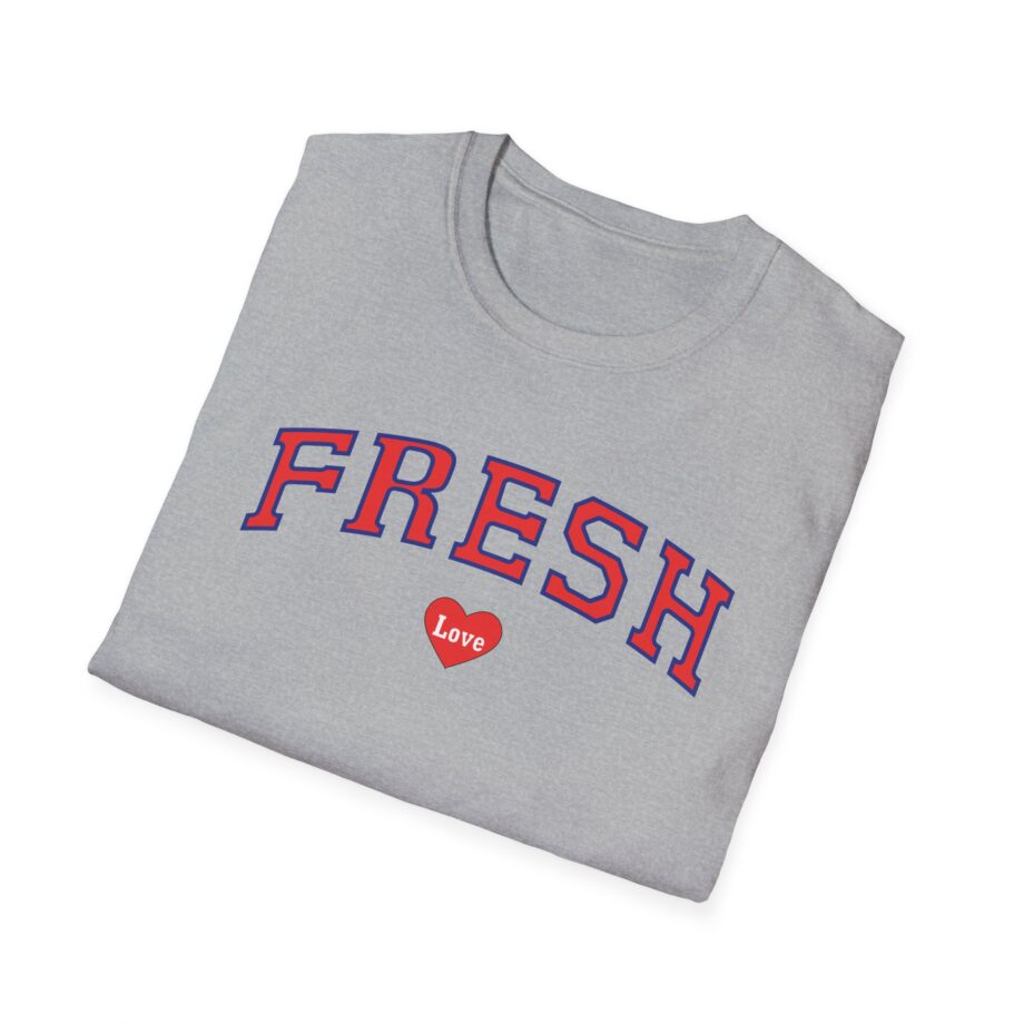 Fresh Love Heart Unisex Softstyle T-Shirt