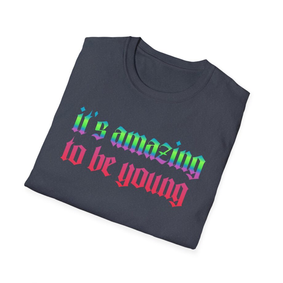 Fontaines It's Amazing To Be Young  Unisex Softstyle T-Shirt