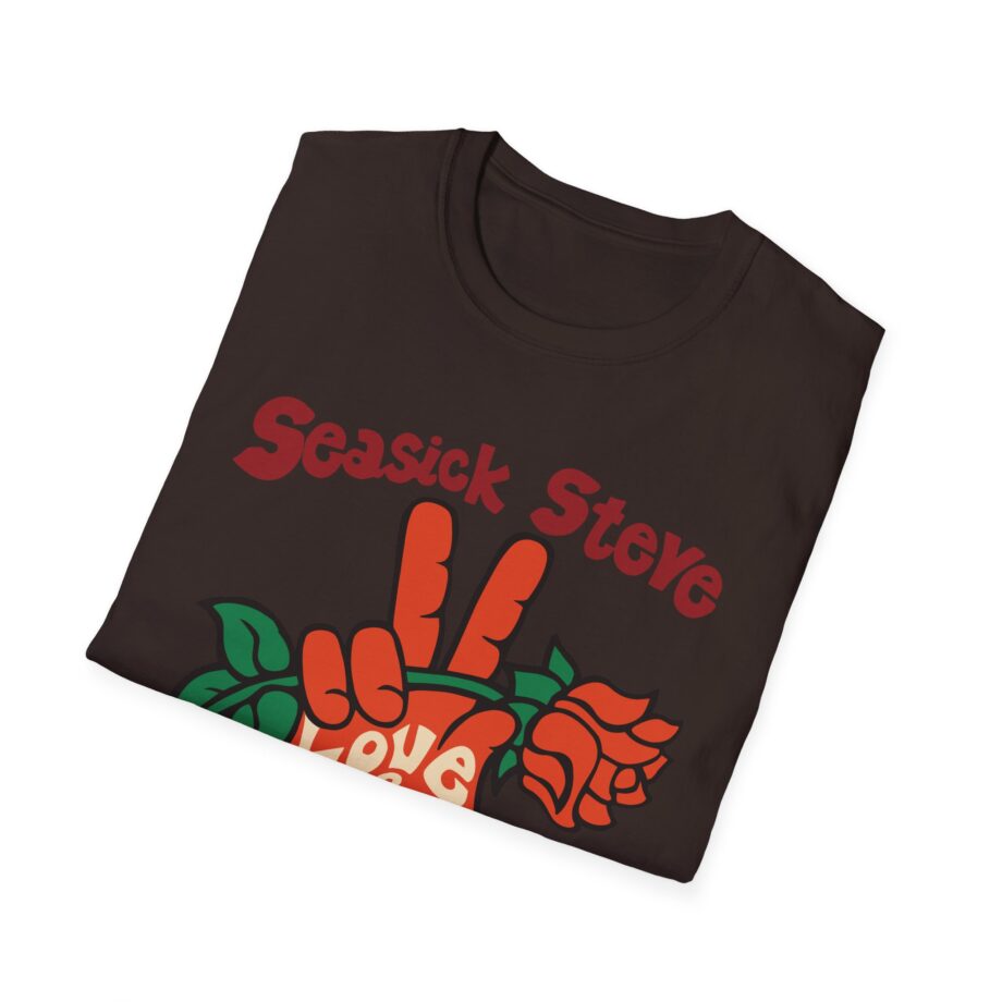 Seasick Steve Love & Peace Unisex Softstyle T-Shirt