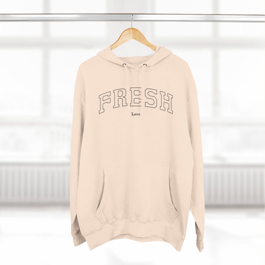 Fresh Love Varsity Three-Panel Fleece Hoodie