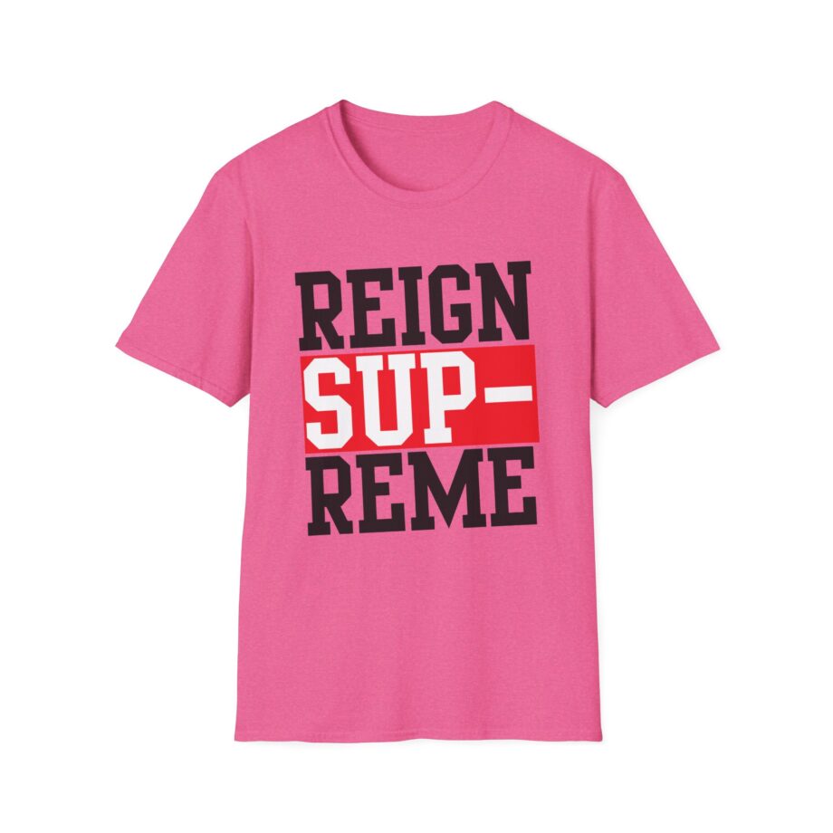 Reign Supreme Slant Logo Unisex Softstyle T-Shirt