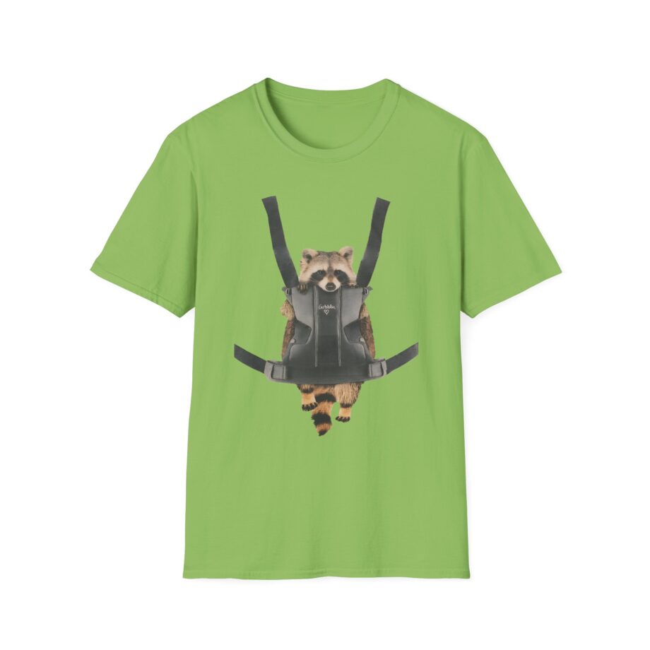 William Osman Raccoon Unisex Softstyle T-Shirt