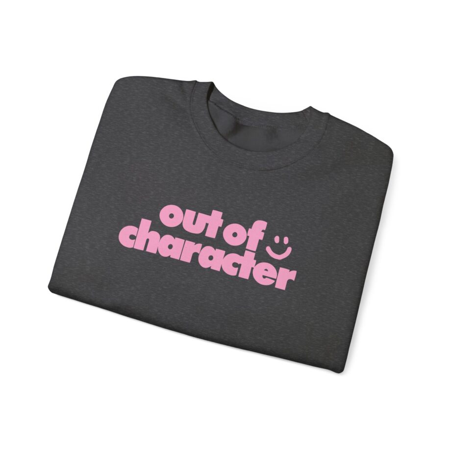 Slushy Noobz  Out Of Character Unisex Heavy Blend Crewneck Sweatshirt