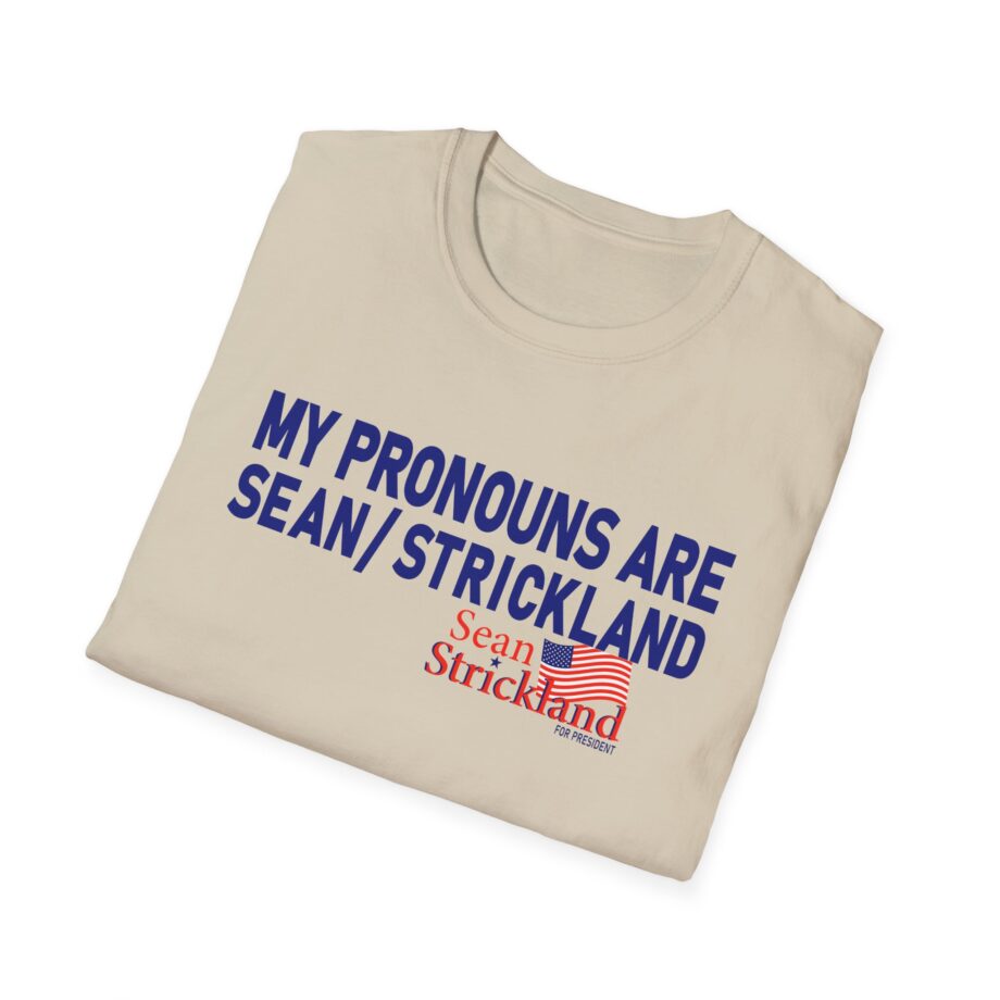 My Pronouns Are Sean Strickland Unisex Softstyle T-shirt