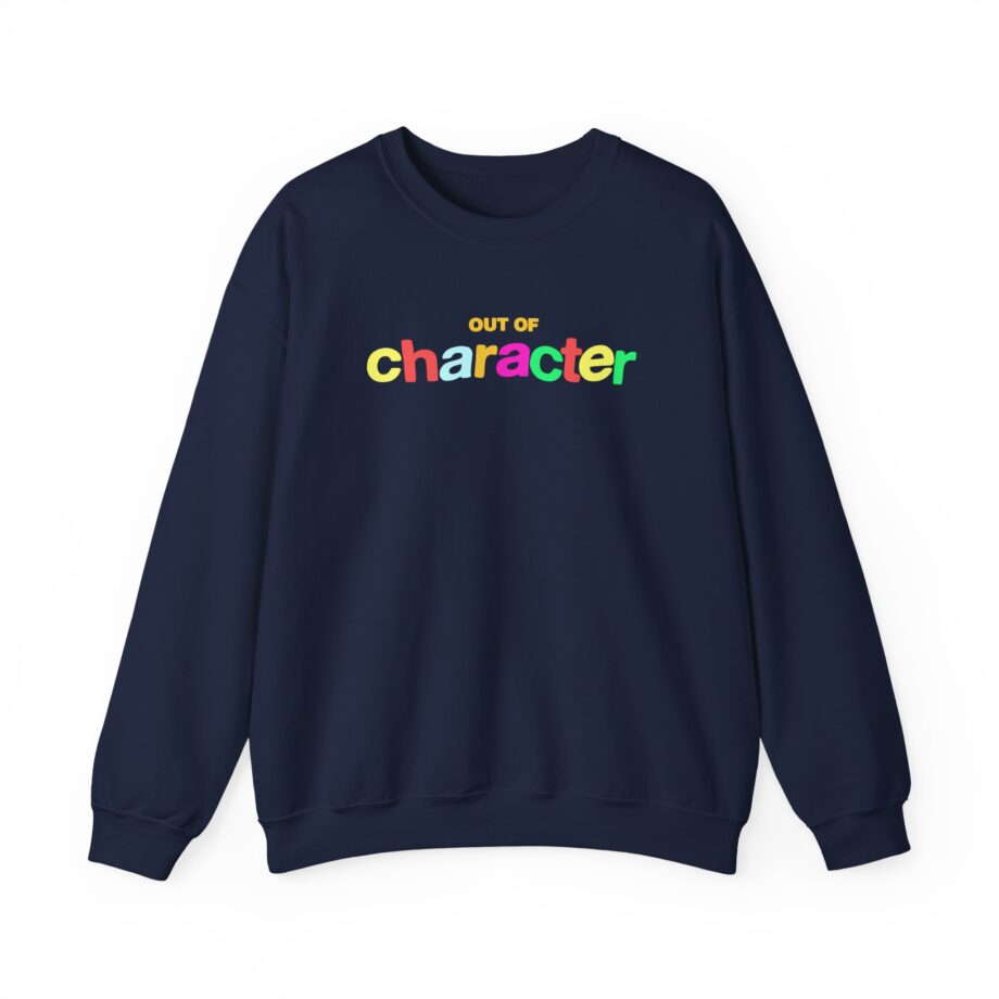 Slushy Noobz  Out Of Character Unisex Heavy Blend Crewneck Sweatshirt