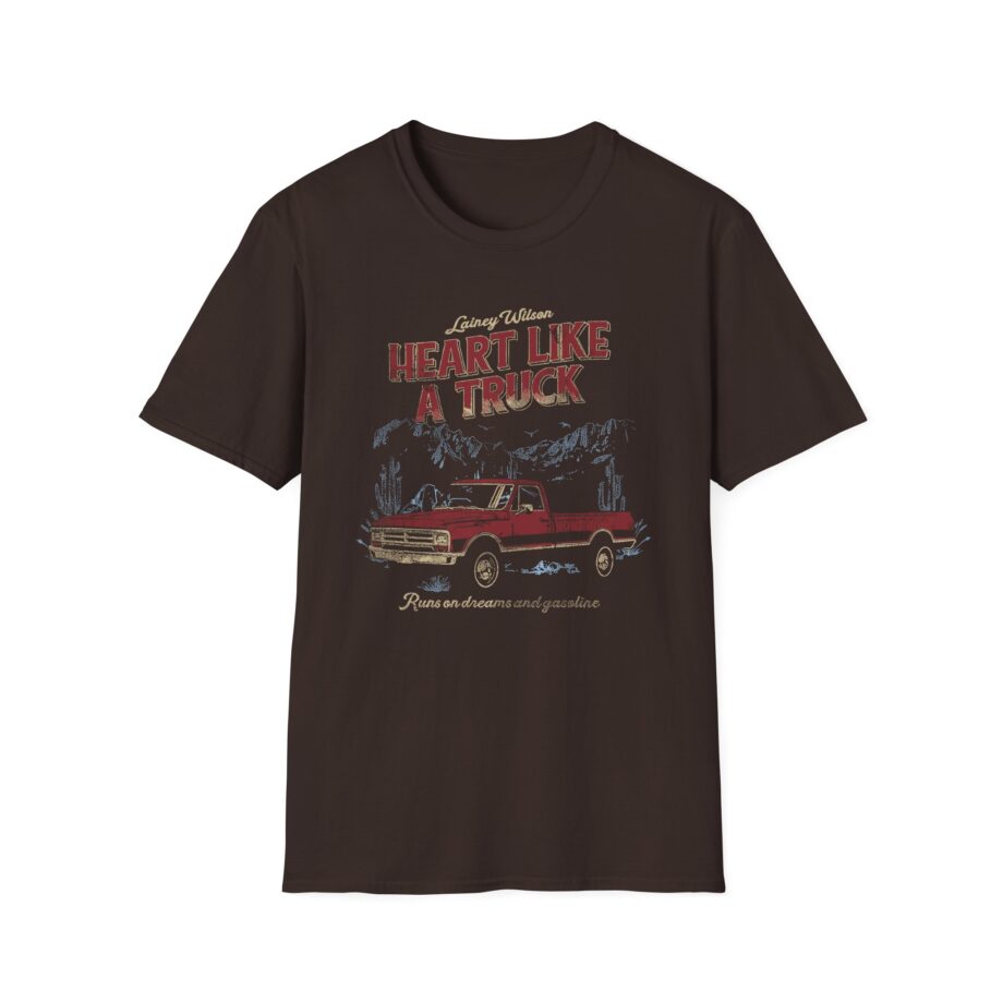 Lainey Wilson Heart Like a Truck Unisex Softstyle T-shirt